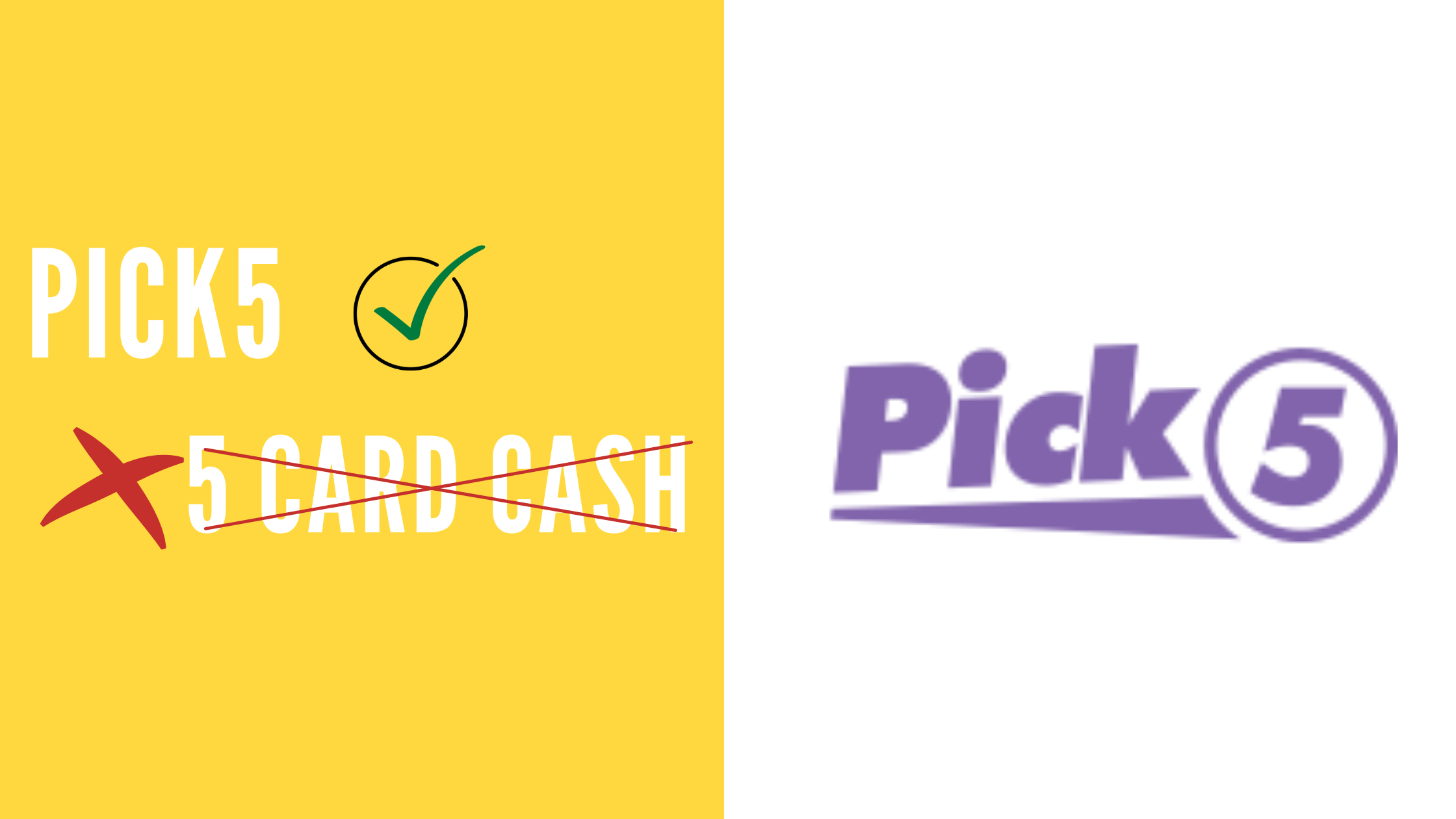 New Era had just began in Maryland Lottery as New Pick 5 replacing 5 Card Cash game